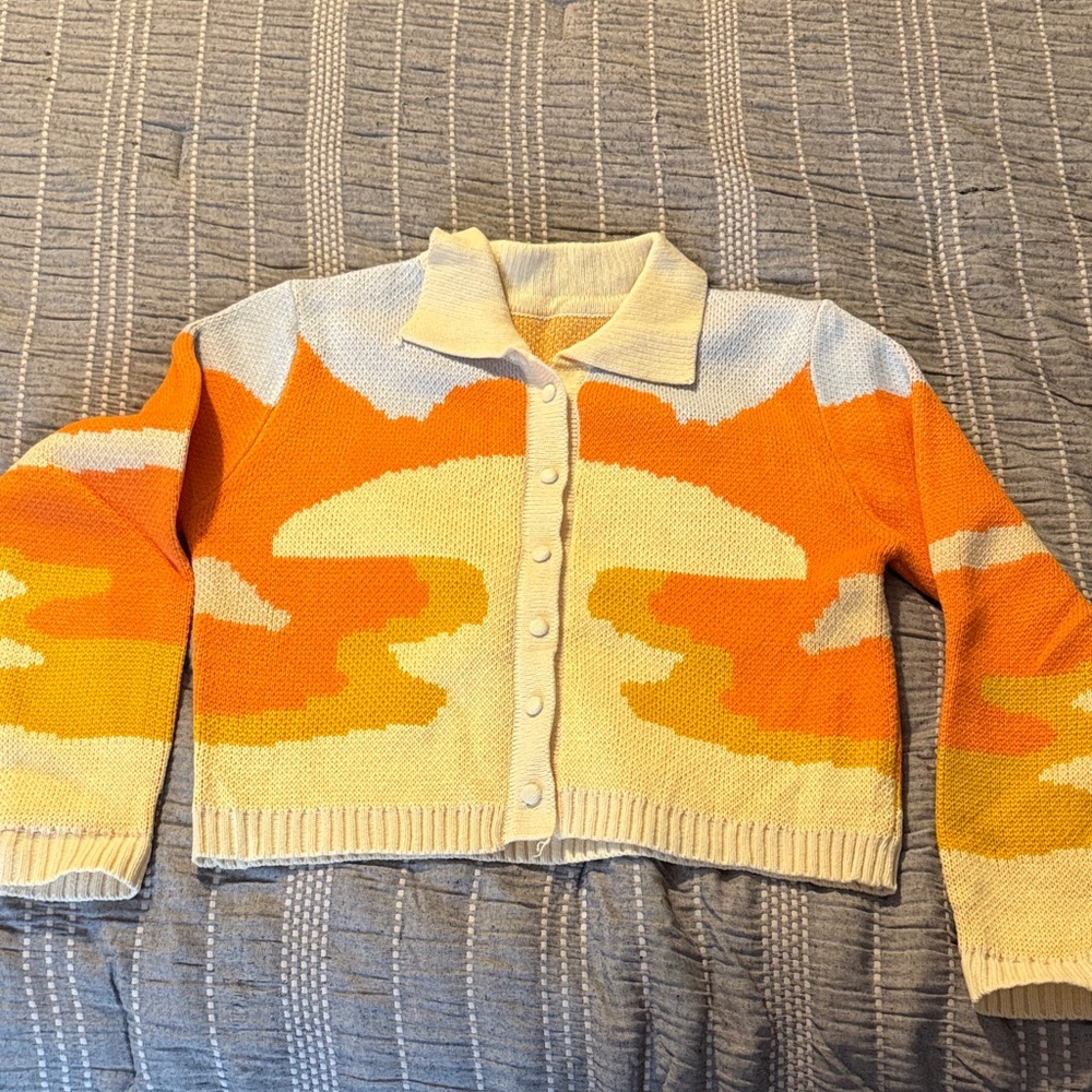 Women's Colorful Cardigan Sweater